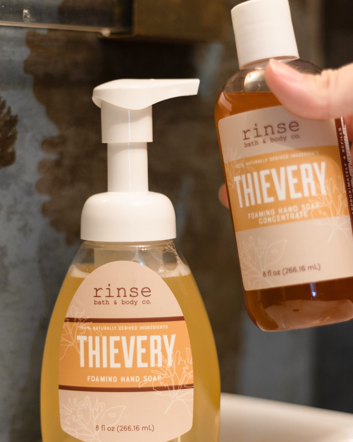 Thievery foaming hand soap concentrate by Rinse Bath & Body