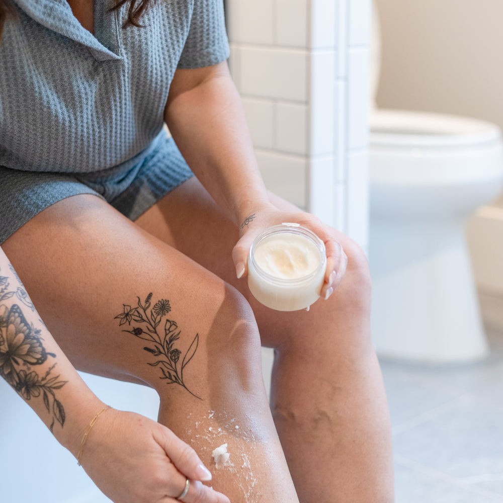 Sugar Scrub — in-use