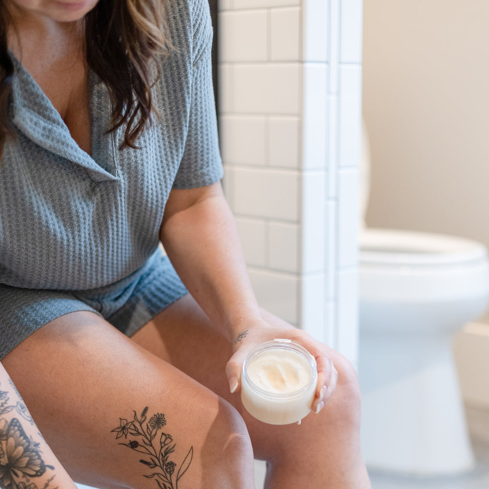 Sugar Scrub — in-use