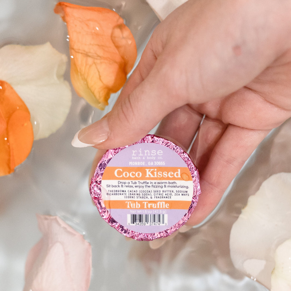 Tub Truffle 3-Pack Bundle - Coco Kissed — in-use