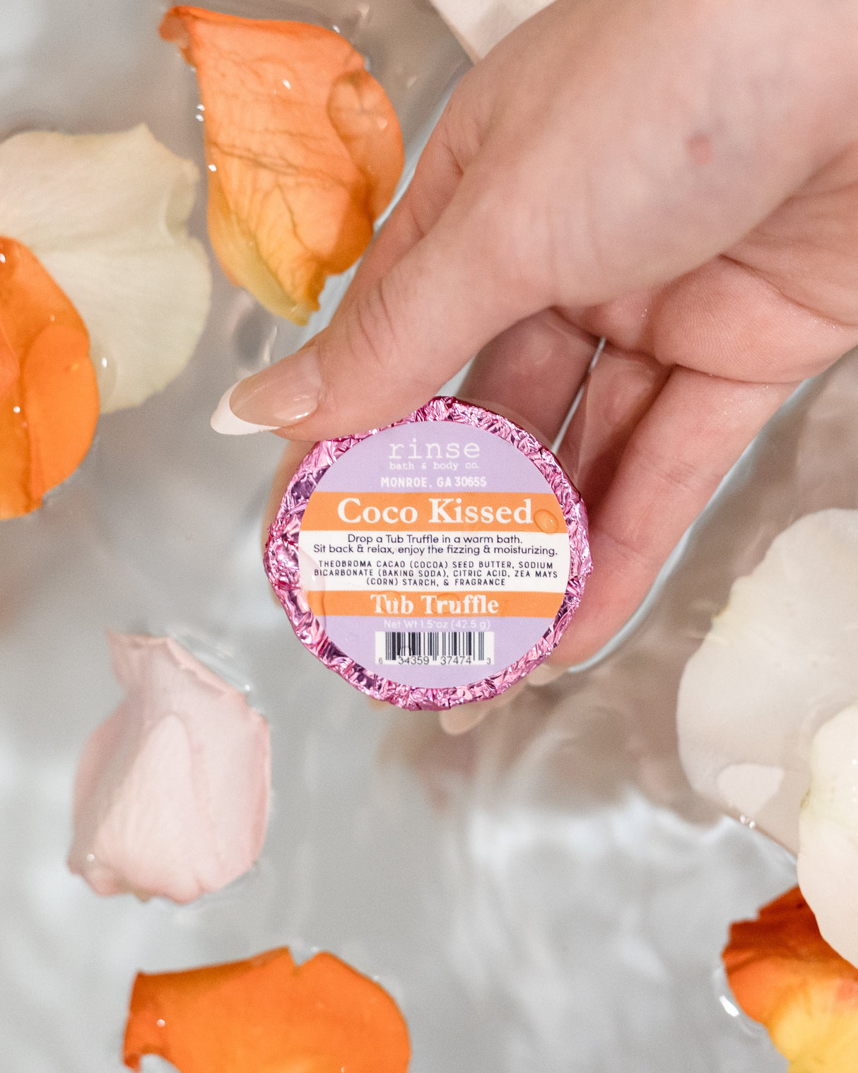 Tub Truffle 3-Pack Bundle - Coco Kissed — in-use