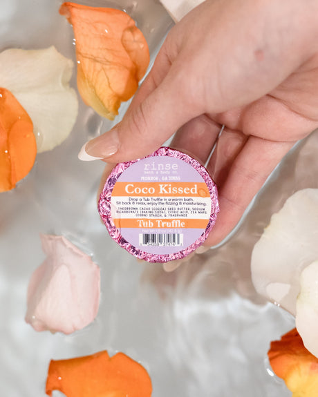 Tub Truffle 3-Pack Bundle - Coco Kissed — in-use