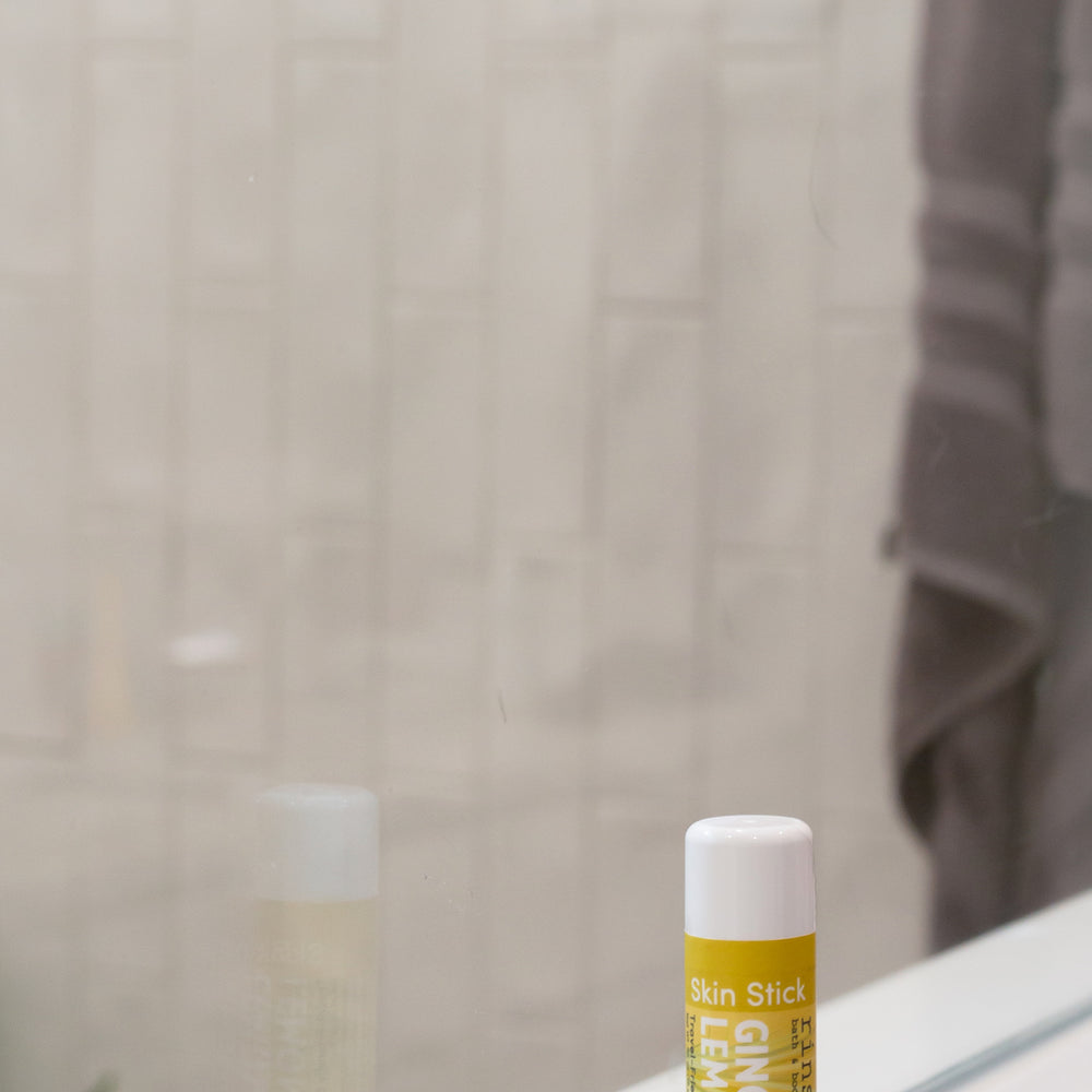 Ginger Lemongrass Soap + Skin Stick Box — packshot