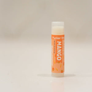 Natural natural lip balm | Mango | Rinse Bath & Body Co. - back label