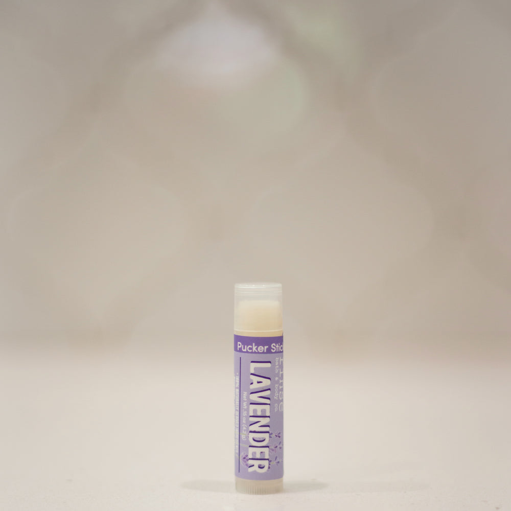 Lavender Soap + Pucker Stick Box — lifestyle