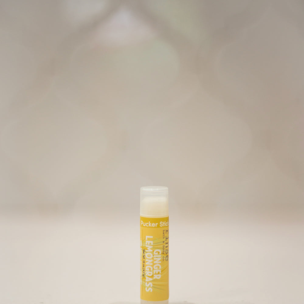 Ginger Lemongrass Soap + Pucker Stick Box — lifestyle