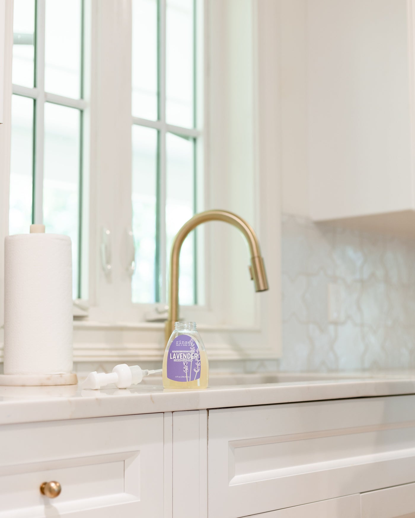 Lavender Foaming Hand Soap — lifestyle