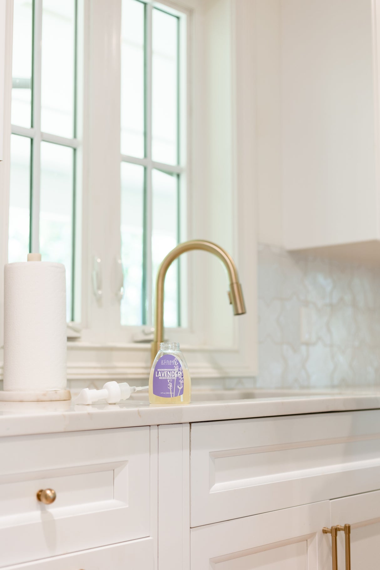 Lavender Foaming Hand Soap Concentrate — lifestyle
