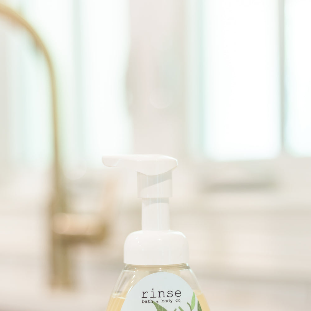 Lemon Verbena Foaming Hand Soap — lifestyle