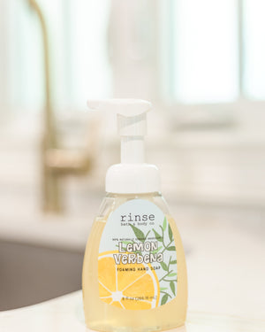 Lemon Verbena Foaming Hand Soap — lifestyle