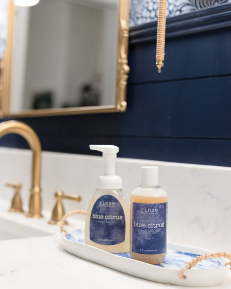 Blue Citrus Foaming Hand Soap — lifestyle