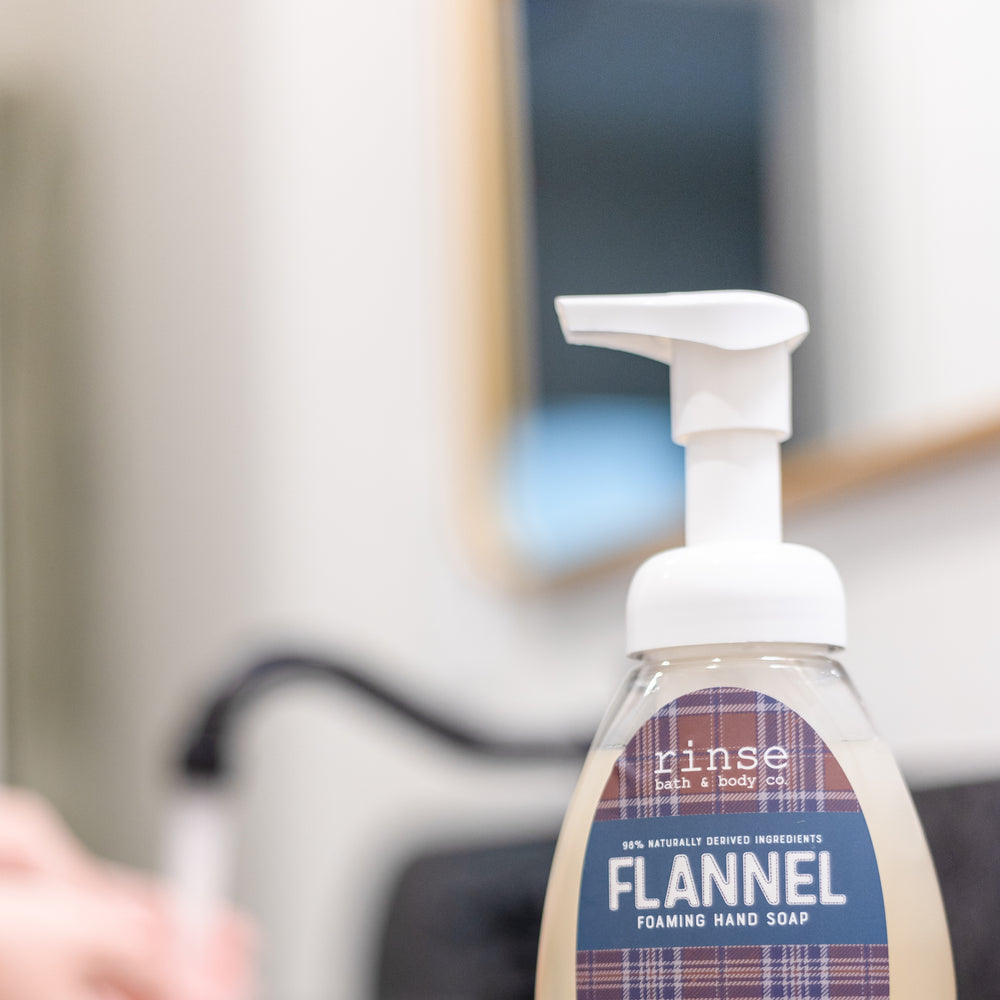 Flannel Foaming Hand Soap Concentrate — group