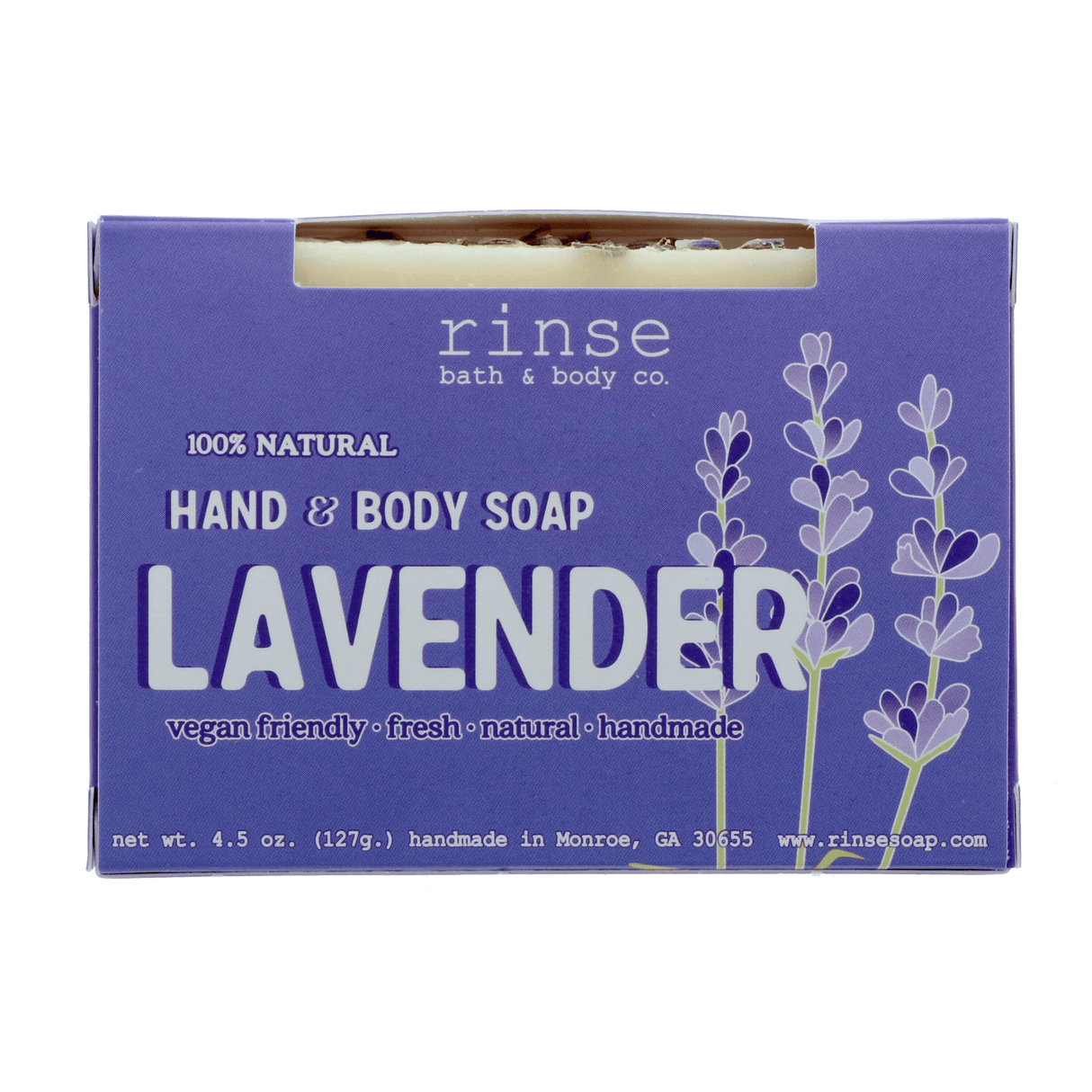 Boxed Lavender bar soap
