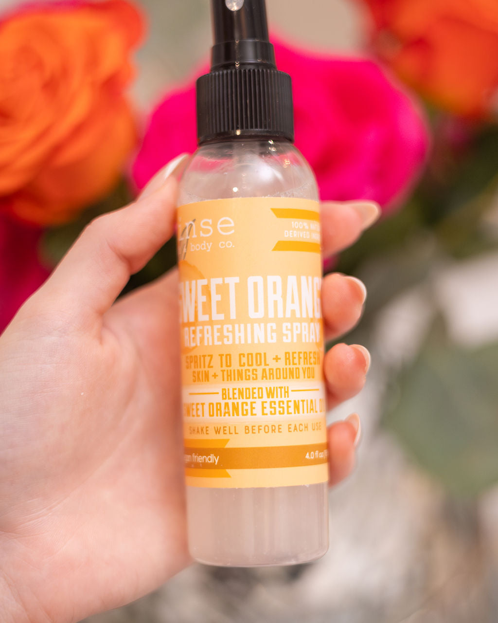 Sweet Orange Room & Linen Spray | Refreshing Spray | Summer Cooling | Rinse