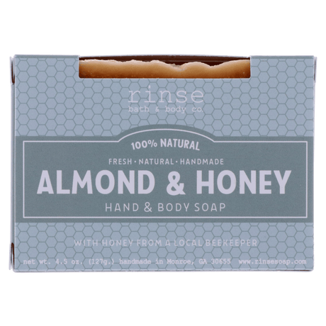 Almond & Honey Soap from Rinse - paraben-free since 2003