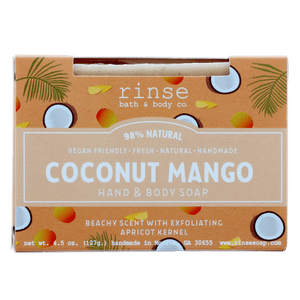Boxed Coconut Mango bar soap
