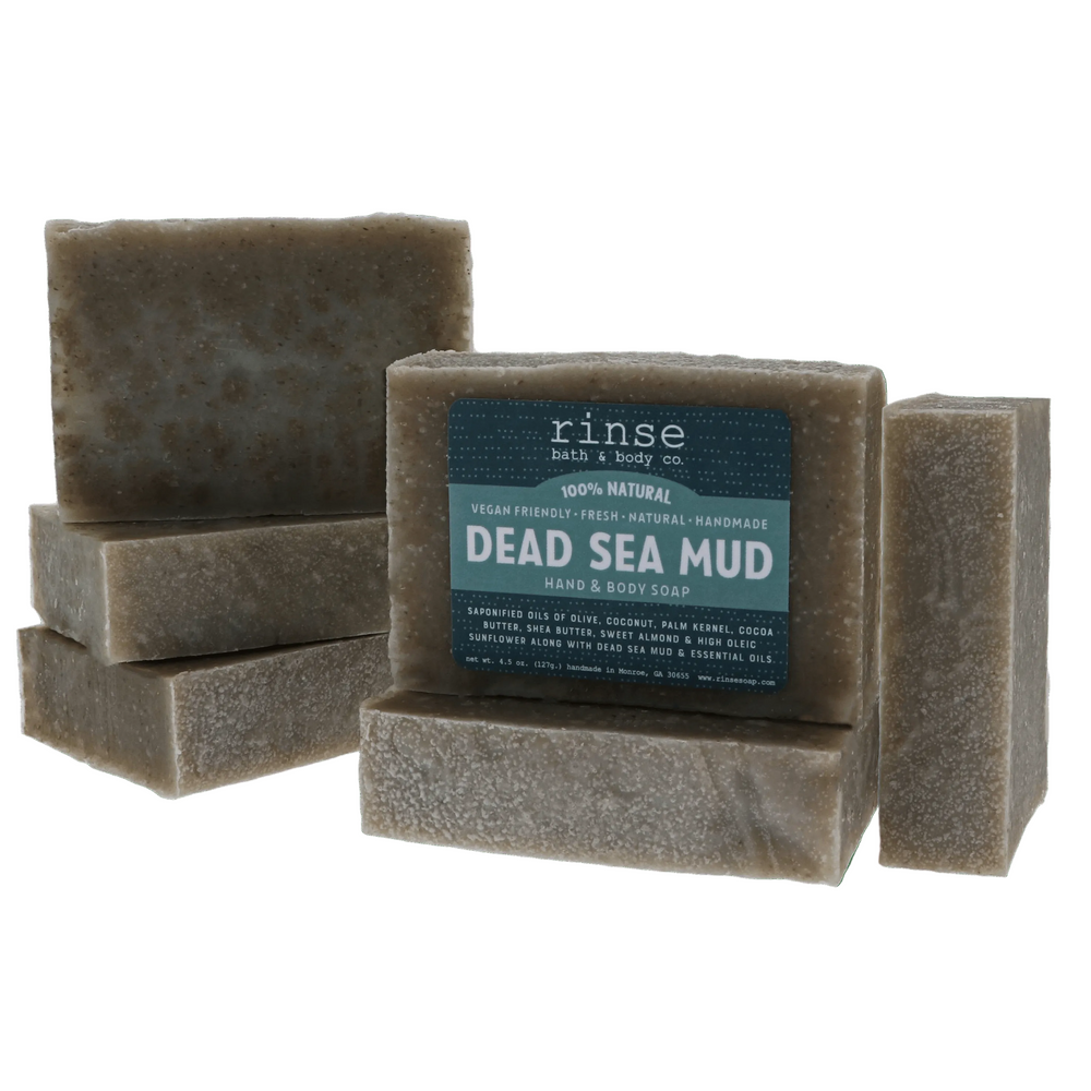 Handmade Dead Sea Mud Soap — featured in the Handmade Soap Display