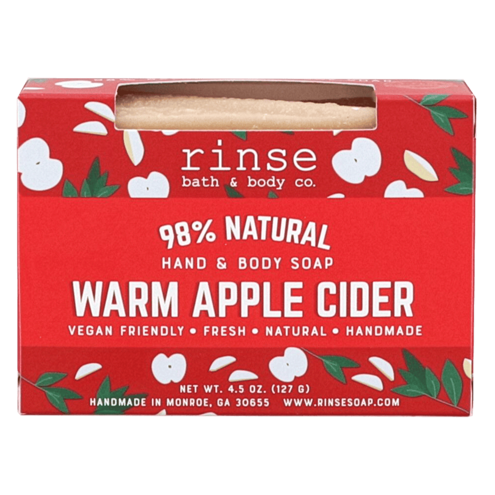 Warm Apple Cider boxed bar soap — 6 included in the Fall Scent Wall