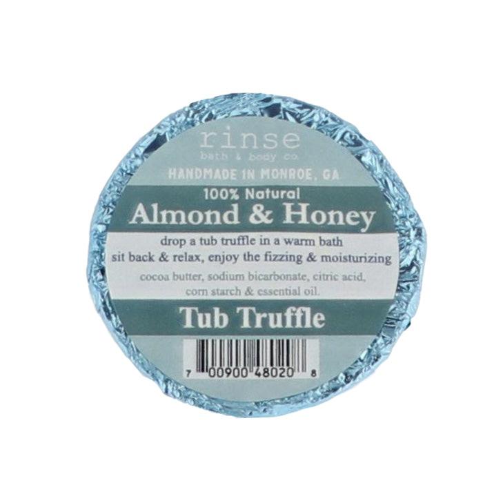 bath bomb in Almond Honey by Rinse Bath & Body