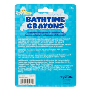 Bath Time Crayons - Bath Toy - alternate angle