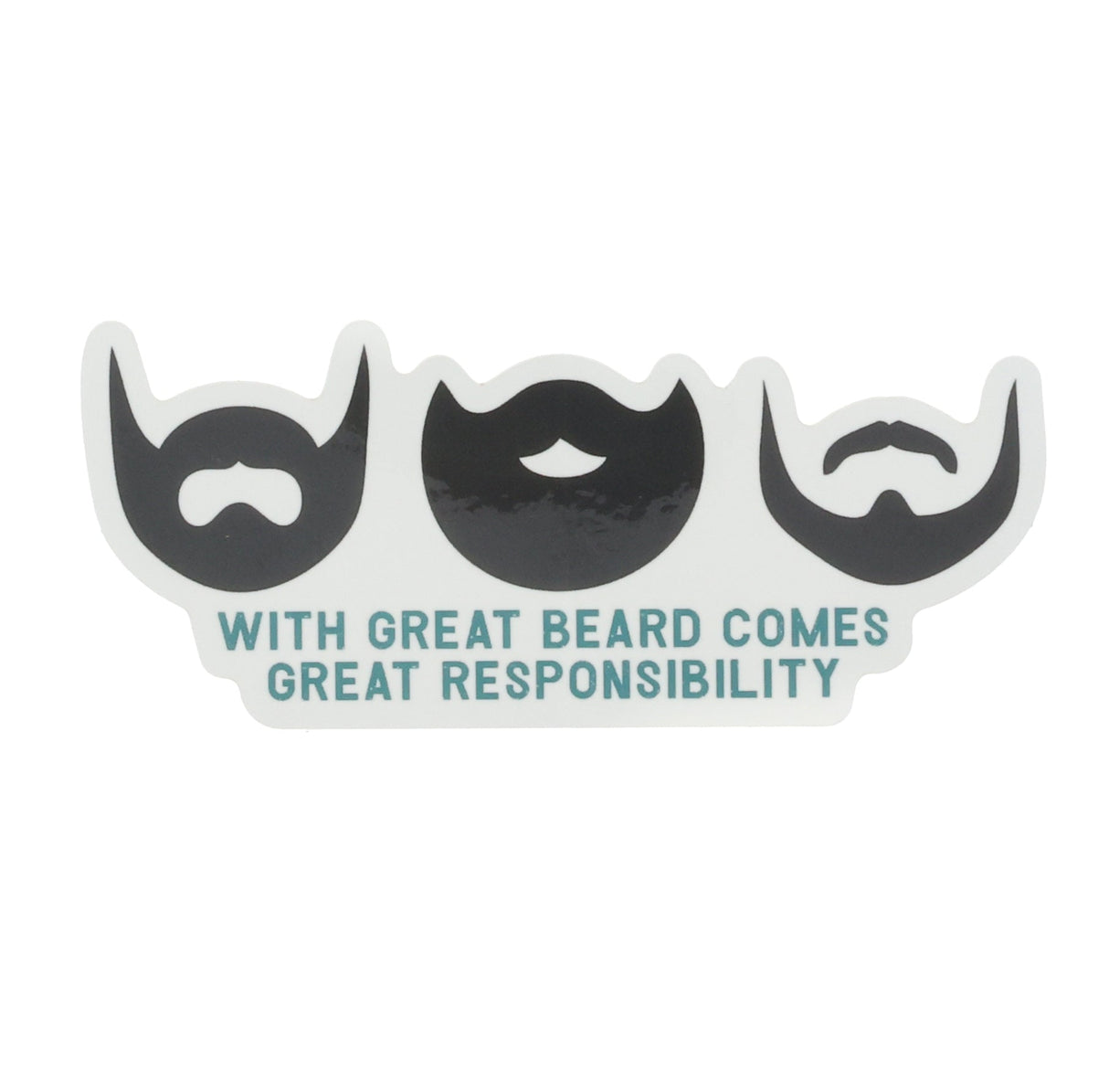Handmade Beard Sticker - naturally derived