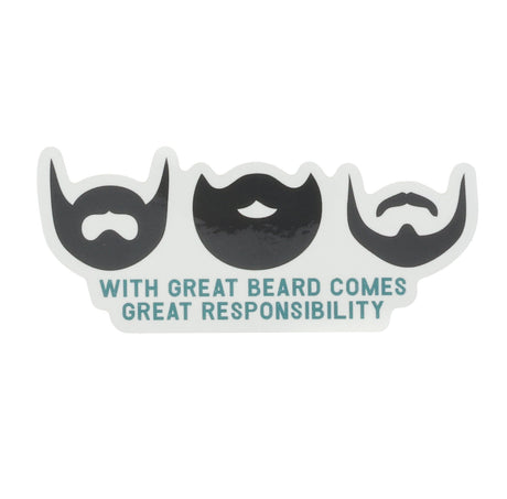 Handmade Beard Sticker - naturally derived