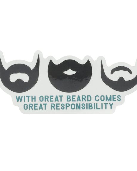 Handmade Beard Sticker - naturally derived