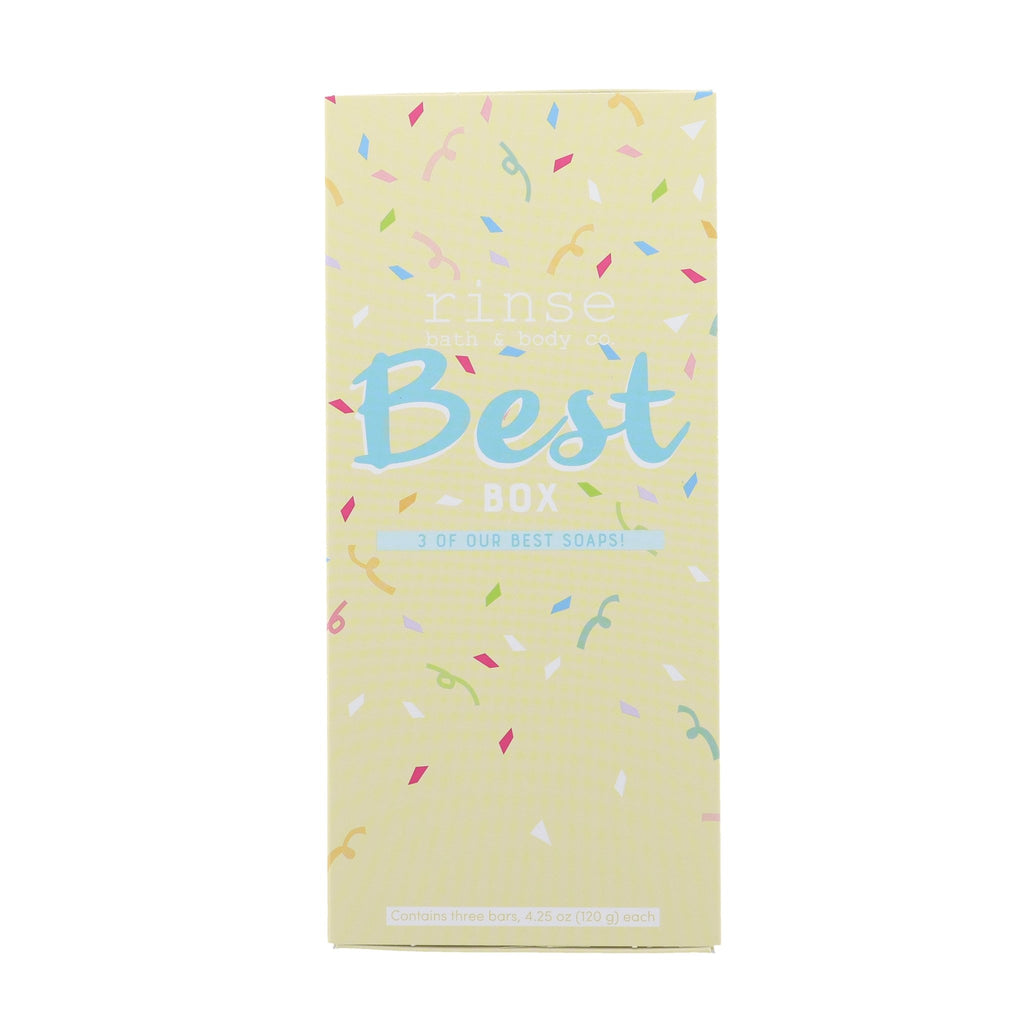 Best Box (3 bars) - Rinse Bath & Body