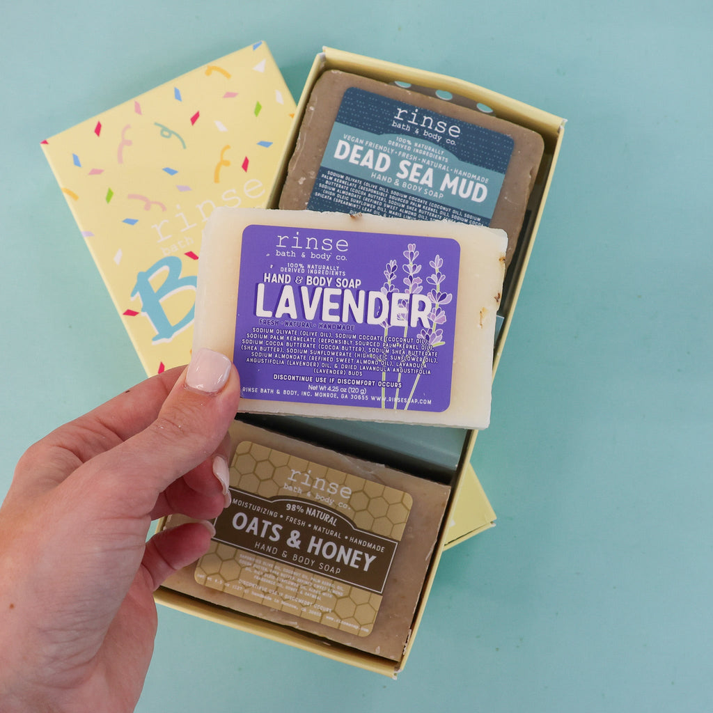 Best Box (3 bars) - Rinse Bath & Body