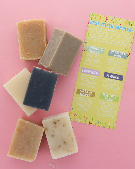 Natural handmade natural bar soap | Best Sellers | Rinse Bath & Body Co. - lifestyle shot