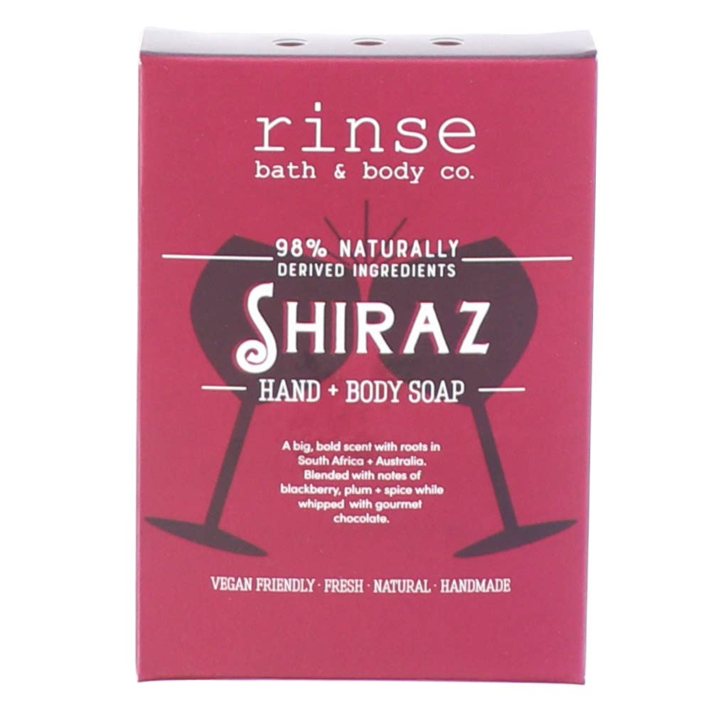 Shiraz Mini Bar Soap | Natural Wine Soap | Valentine's Gift | Rinse