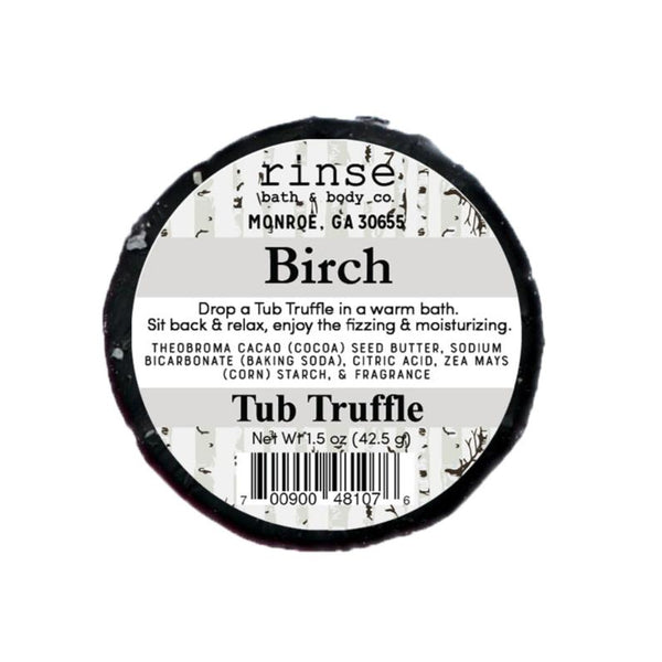 Birch Tub Truffle - Rinse Bath & Body