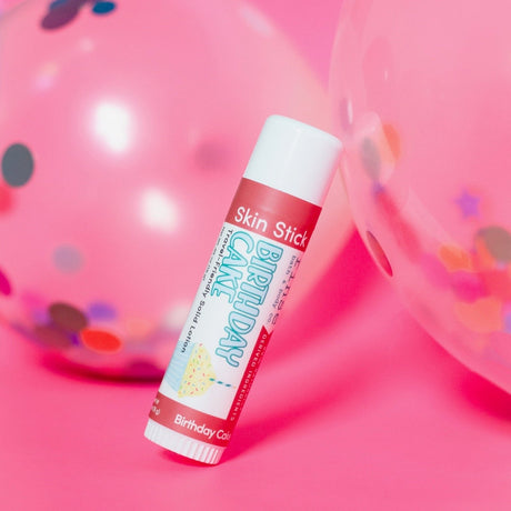 solid lotion stick in Birthday Cake by Rinse Bath & Body - lifestyle shot
