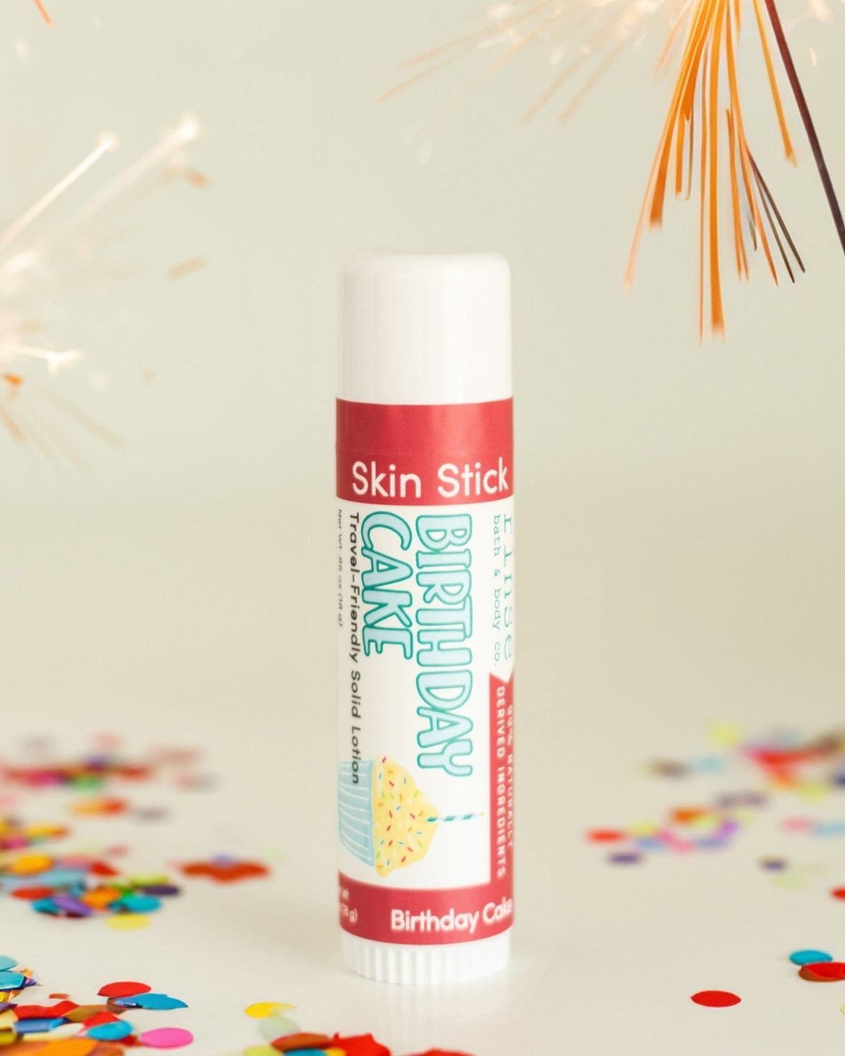 Birthday Cake solid lotion stick by Rinse Bath & Body