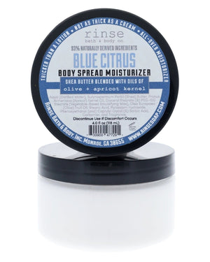 Natural natural body lotion | Blue Citrus | Rinse Bath & Body Co.