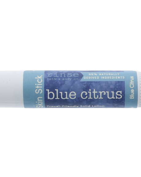 solid lotion stick in Blue Citrus by Rinse Bath & Body