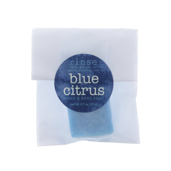 Blue Citrus Soap Slice - Rinse Bath & Body
