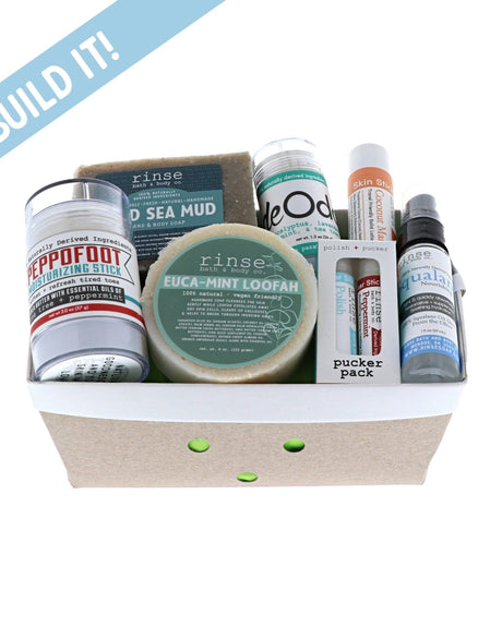Natural natural bath and body gift set | Rinse Favorites | Rinse Bath & Body Co.