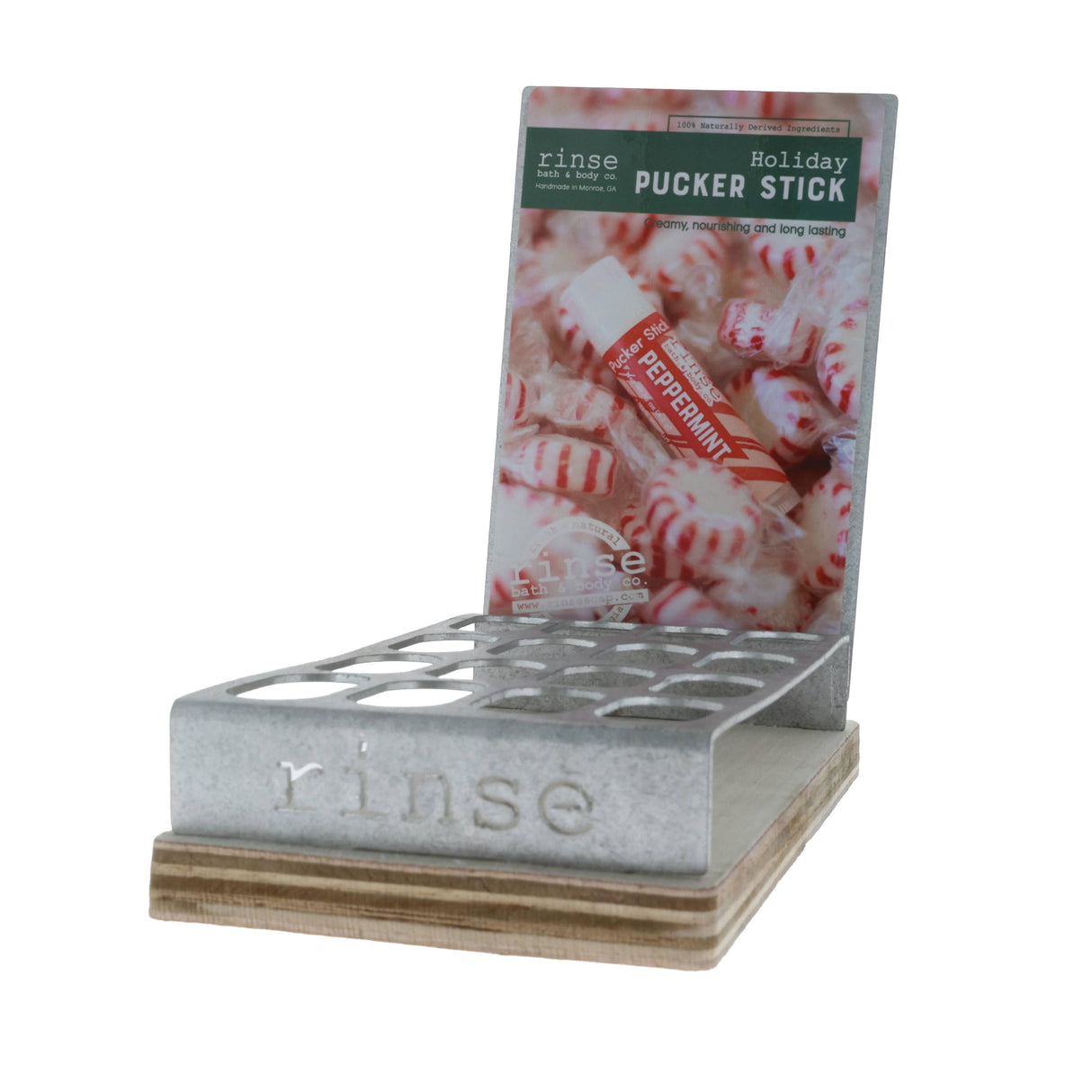 Pucker Stick Display - Holiday Lip Balms