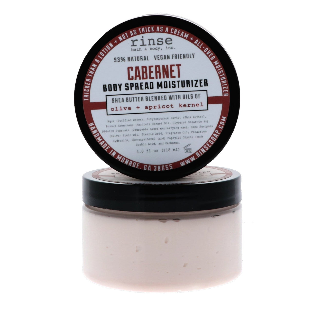 Rinse Tester - Body Spread - handmade with care - texture close-up