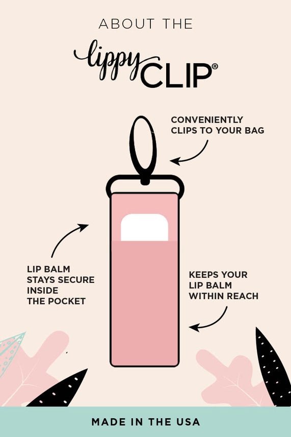 Castles Lippyclip® Lip Balm Holder - Rinse Bath & Body