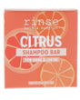Citrus natural shampoo bar from Rinse - eco-friendly hair care