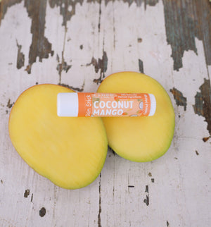 solid lotion stick in Coconut Mango by Rinse Bath & Body - lifestyle shot