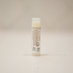 Natural natural lip balm | Coconut | Rinse Bath & Body Co. - detail view