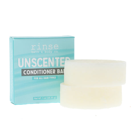 Natural natural conditioner bar | Unscented Conditioner Bar | Rinse Bath & Body Co. - alternate angle