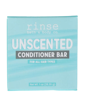 Unscented Conditioner Bar natural conditioner bar from Rinse - plastic-free hair care