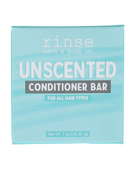 Unscented Conditioner Bar natural conditioner bar from Rinse - plastic-free hair care