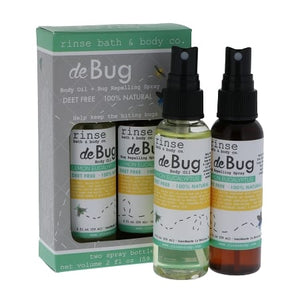 DeBug Oil & Spray Gift Set — featured in the DeBug Display