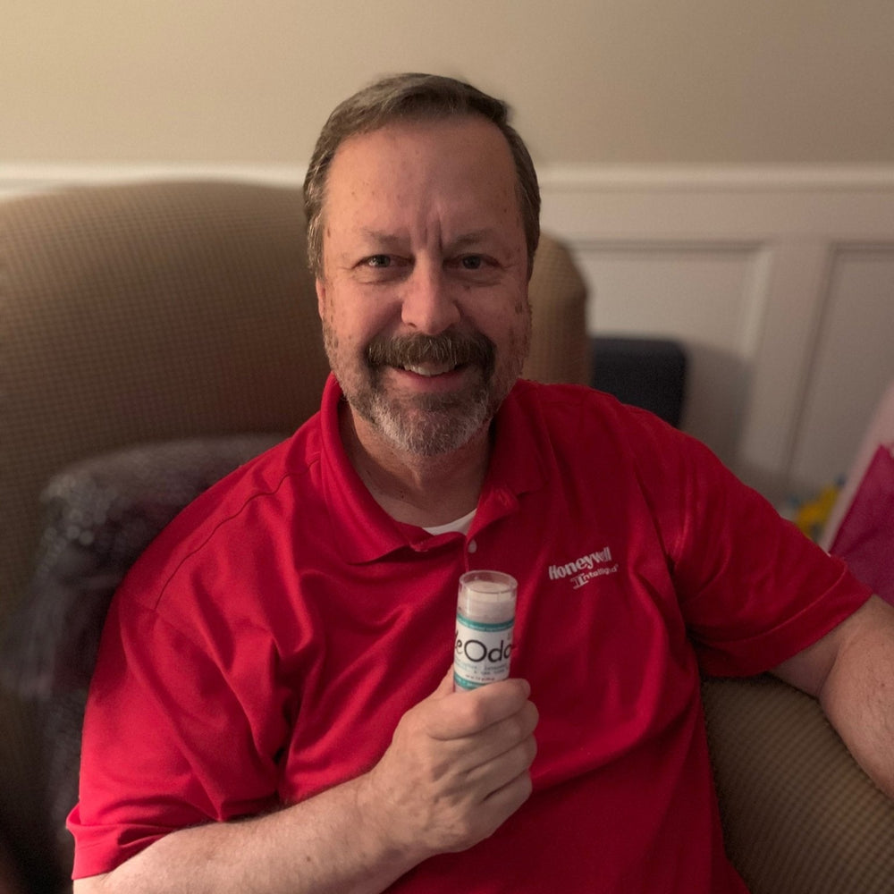 aluminum-free natural deodorant in Original by Rinse Bath & Body - lifestyle shot