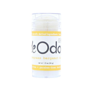 Lemongrass Bergamot Natural Deodorant — featured in the DeOdor Natural Deodorant Stick Display